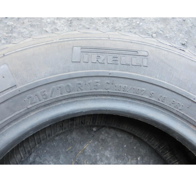 Pirelli Chrono 215/70 R15c 109/107S літо 2 штуки шини бу