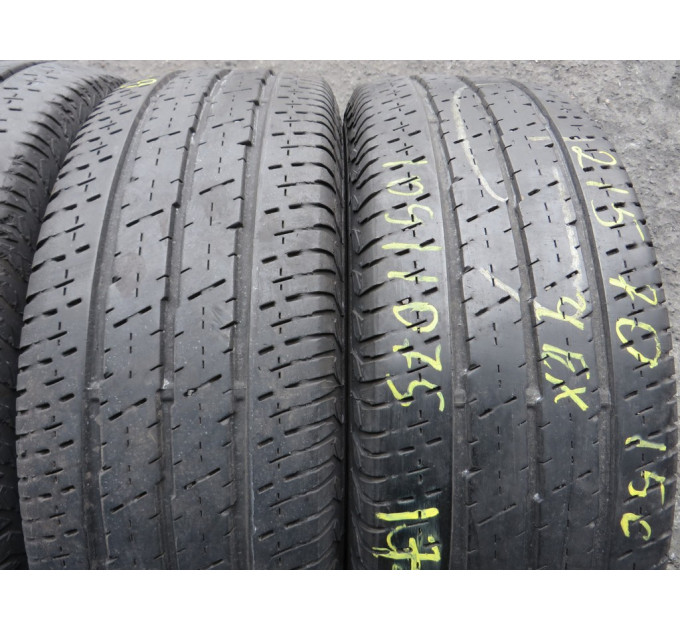 Continental Vanco2 215/70 R15c 109/107S літо 4 штуки шини бу ОП
