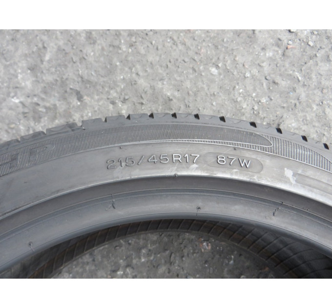 Michelin PrimacyHP 215/45 R17 87W літо 4 штуки шини бу ОП