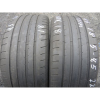 Goodyear EagleF1Asimetric3 245/45 R18 100Y літо 2 штуки шини бу ОП