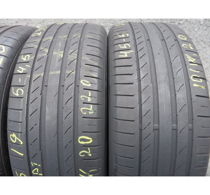 Continental SportContact5 235/55 R19 101W літо 4 штуки шини бу ОП