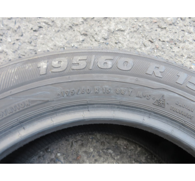 Semperit MasterGrip2 195/60 R15 88T зима 4 штуки шини бу ОП