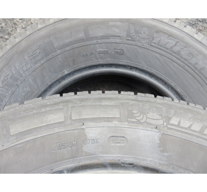 Michelin AgilisCamping 225/75 R16c 116Q M+S 4 штуки шины б у ОП