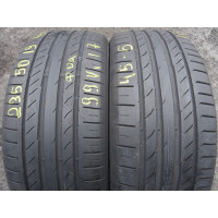 Continental SportContact5 235/50 R19 99V літо 2 штуки шини бу