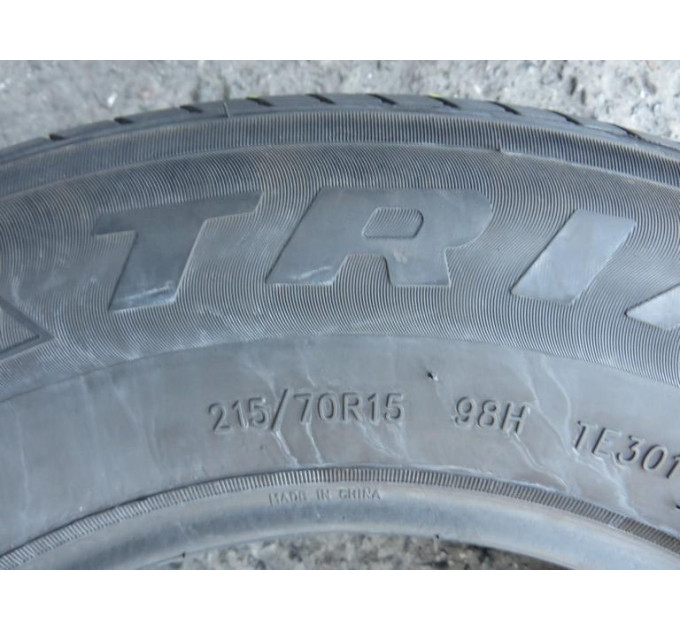 Triangle Tem11 215/70 R15 98H літо 2 штуки шини бу ОП