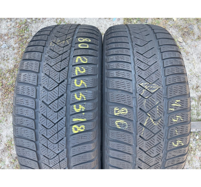 L Pirelli Sottozero 3 225/55r18 102V шини бу зима 2 штуки