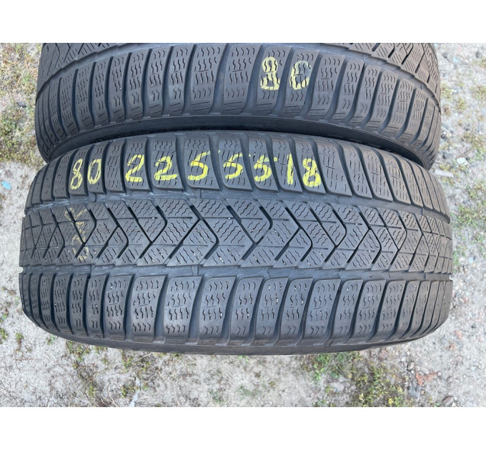 L Pirelli Sottozero 3 225/55r18 102V шини бу зима 2 штуки