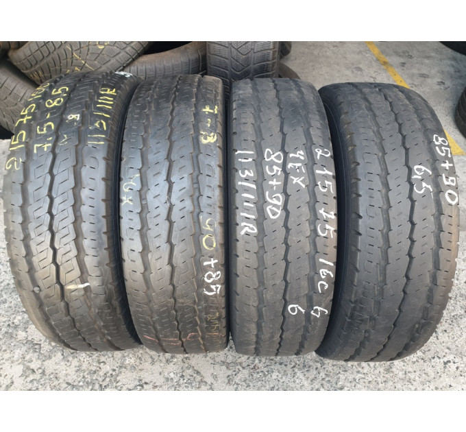 Continental Vanco-8 215/75 R16C 113/111R літо 4 штуки шини б у ВП