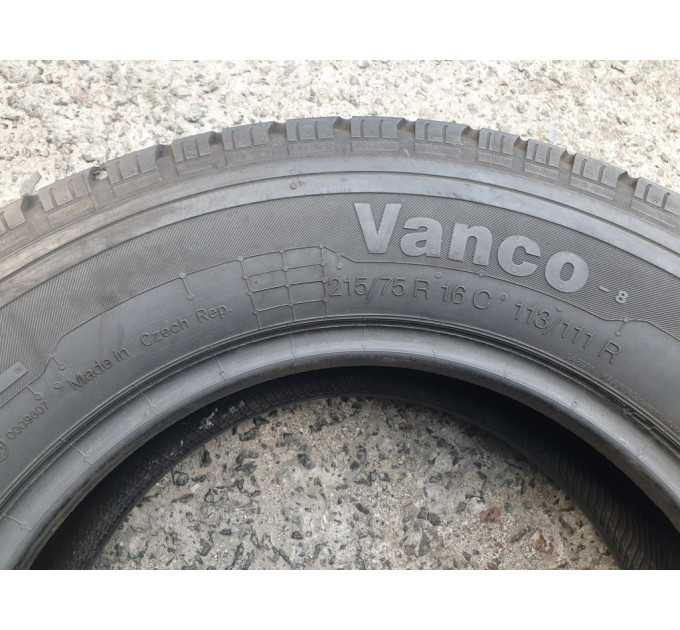 Continental Vanco-8 215/75 R16C 113/111R літо 4 штуки шини б у ВП