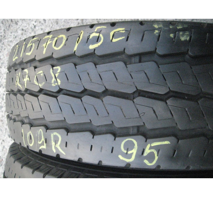 Continental VancoCamper 215/70 R15c 109R лето 2 штуки шины б у ОП