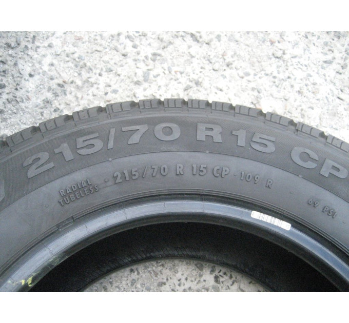 Continental VancoCamper 215/70 R15c 109R лето 2 штуки шины б у ОП