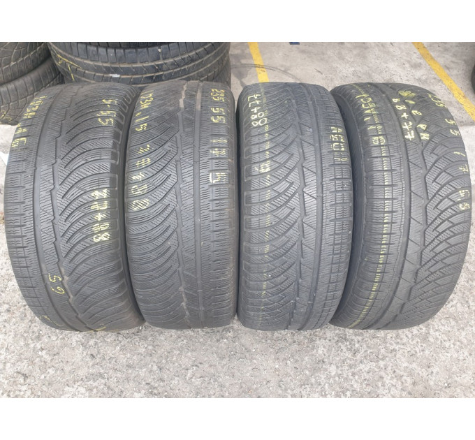 Michelin PilotAlpinPa4 235/55 R17 103H зима 4 штуки шини б/в ОП