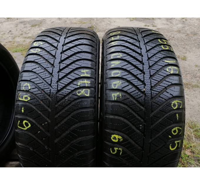 L GoodYear Vector 4seasons 195/55R16 87H зима 2 штуки шини бу