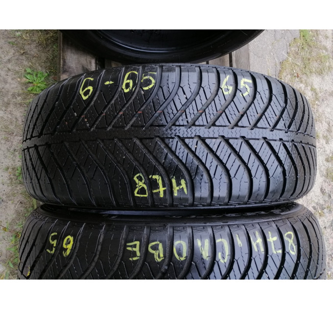 L GoodYear Vector 4seasons 195/55R16 87H зима 2 штуки шини бу