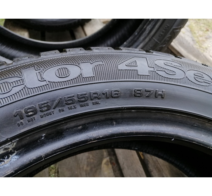 L GoodYear Vector 4seasons 195/55R16 87H зима 2 штуки шини бу