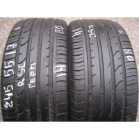 Continental PremiumContact2E 245/55 R17 102W RSC літо 2 штуки шини бу ОП