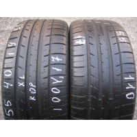 Kumho EctaLE Sport 255/40 R19 100Y літо 2 штуки шини бу