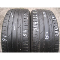 Bridgestone TuranzaT001 215/50 R18 92W літо 2 штуки шини бу ОП