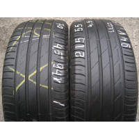 Bridgestone TuranzaT001 215/55 R17 94V літо 2 штуки шини бу ОП