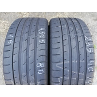 L Continental ContiSportContact 3 235/40R19 96W шини бу літо 2 штуки ОП
