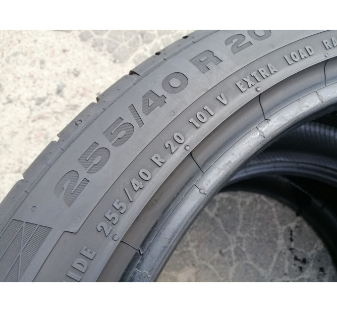 L Continental ContiSportContact 5 255/40R20 101V шини бу літо 2 штуки ОП