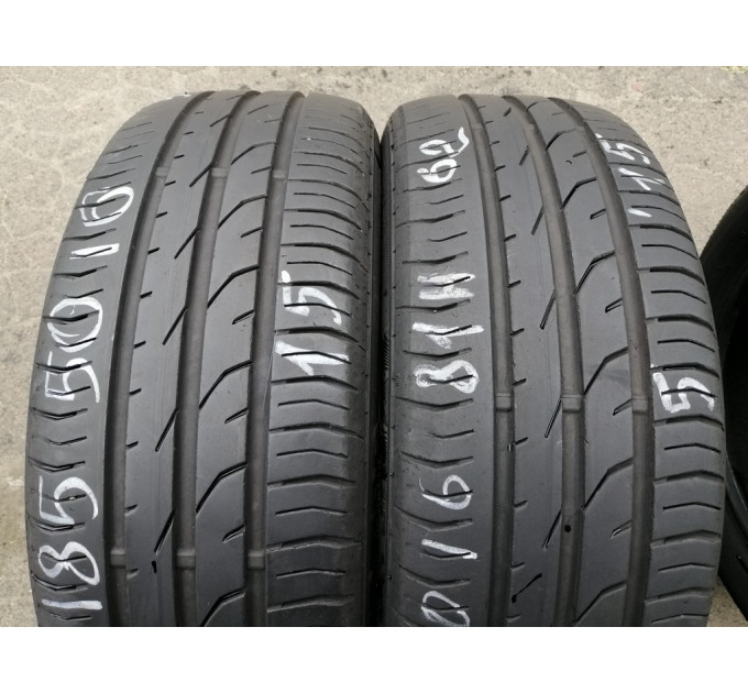 L Continental ContiPremiumContact 2 185/50R16 81H шини бу літо 2 штуки ОП