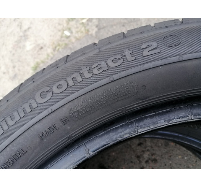 L Continental ContiPremiumContact 2 185/50R16 81H шини бу літо 2 штуки ОП