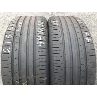 Continental PremiumContact5 215/55 R17 94W літо 2 штуки шини бу ОП