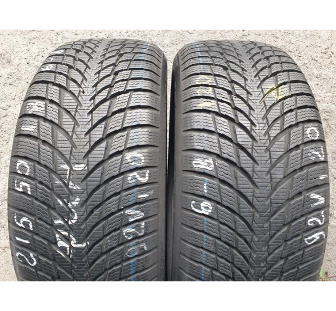 Nokian WrSnowproofP 215/50 R18 92V зима 2 штуки шини бу ОП
