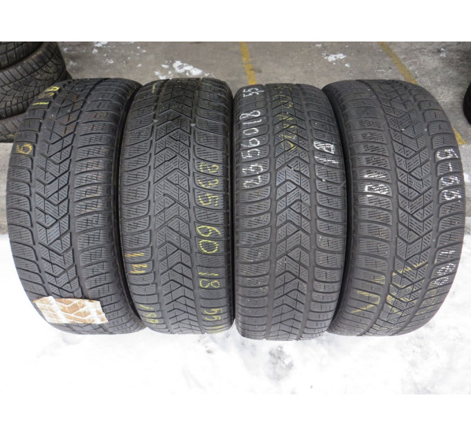Pirelli ScorpionWinter 235/60 R18 107H зима 4 штуки шини б/у 