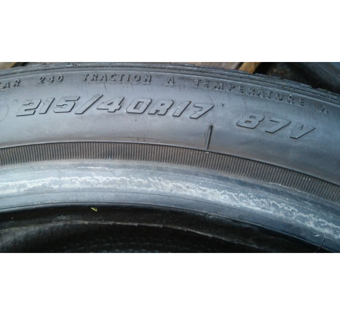 L Шины GoodYear Excellence 215 40R17 лето 2 штуки